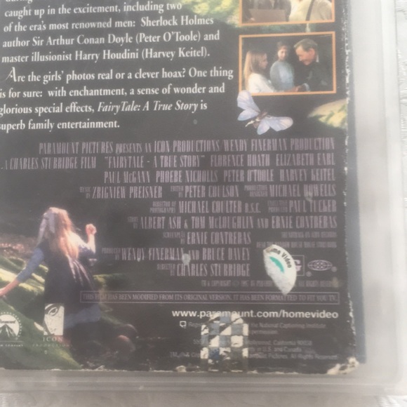 VTG 1997 VHS#332043 Video Tape. FAIRY TALE. A true story. - Picture 5 of 7
